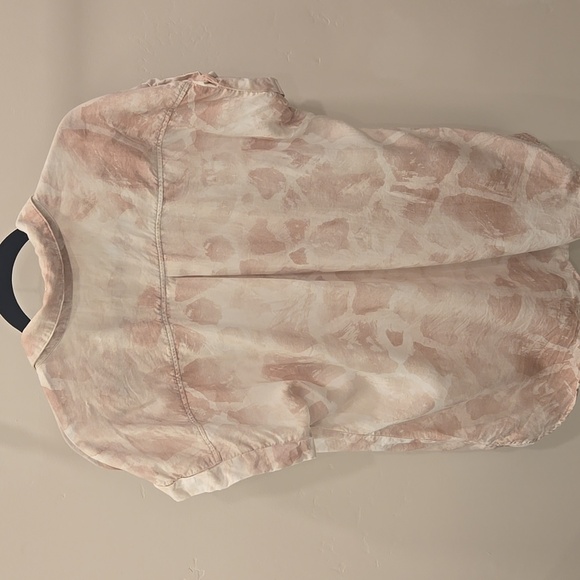 Anthropologie Cloth and Stone Short Sleeve Button Down Shirt L - Picture 5 of 8